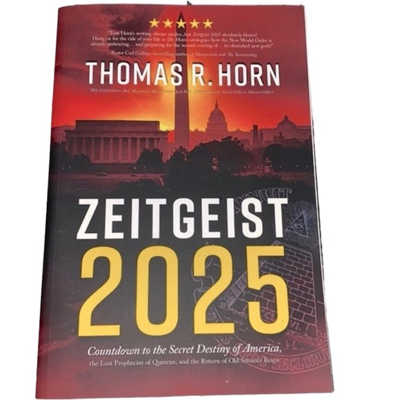 Zeitgeist 2025 Countdown to the secret destiny of America by Thomas R. Horn book - Picture 1 of 8